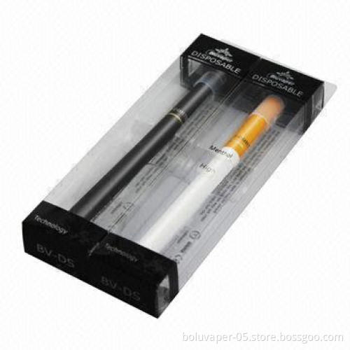 Electronic Cigarettes with 280mAh Battery Capacity and 550 Puffs, Sized 116 x ¢9.2mm